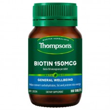 Thompson's 汤普森 高浓度生物素/维生素H 150mcg 100粒